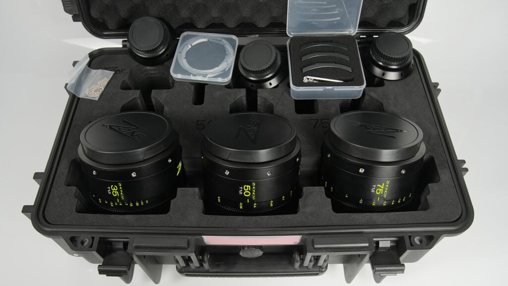 The Zhongyi Optics Dreamy T1 FF Cine Lens Kit