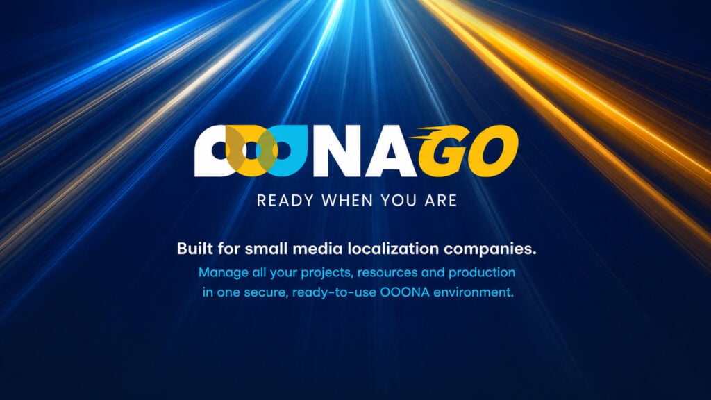 a blue background and text that says OOONA Go Ready When You are