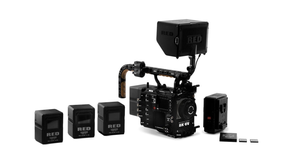 The RED DIGITAL V-Raptor XL [X] camera Production Pack