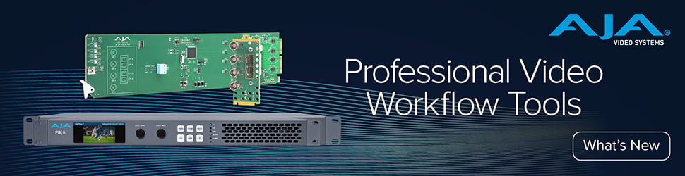 AJA Professional Video Workflow Tools